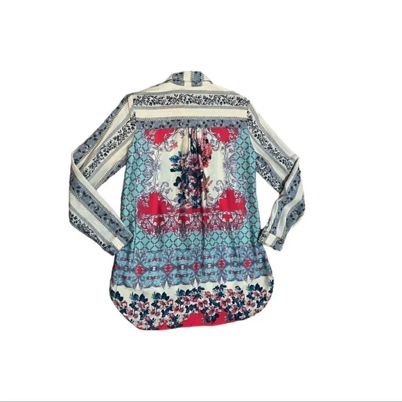 Anthropologie Aratta Silent Journey Top with amazing detail EUC - Picture 2 of 9